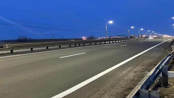 В Новосибирске у Экспоцентра возобновили движение по мосту