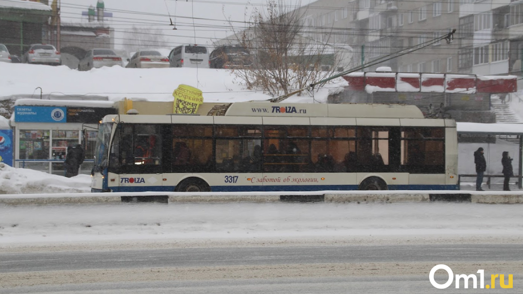Парк троллейбусов в Новосибирске изношен почти на 100%