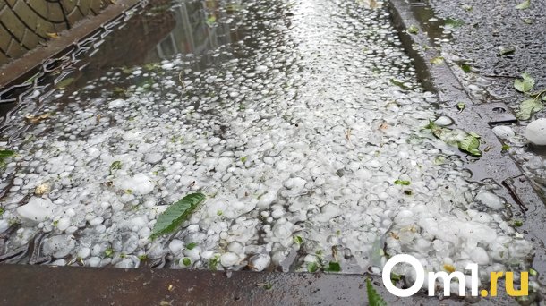 Не выходите из дома: на Омск надвигается штормовой ветер, град и гроза