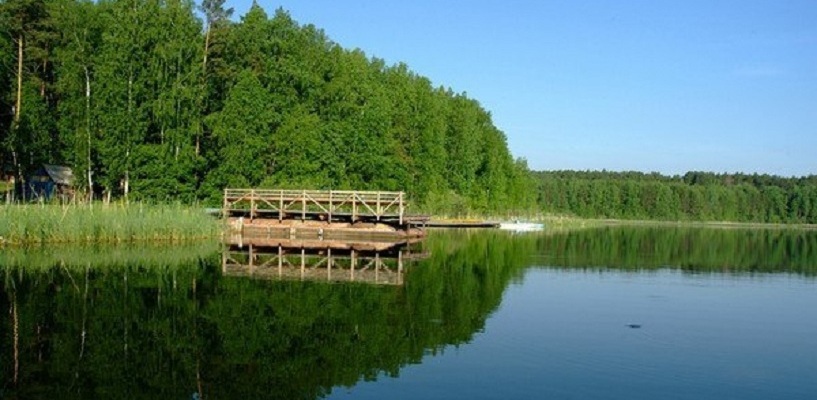 Озеро Линево в Омской области очистили от мусора
