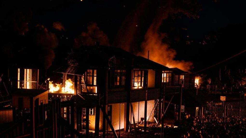 Из-за массового возгорания домов под Новосибирском сняли очередной выпуск «Битвы экстрасенсов»