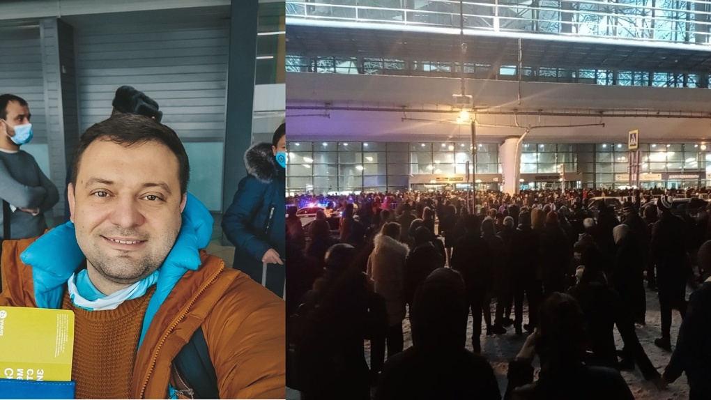 Лидер Новосибирского штаба Алексея Навального прилетел во Внуково