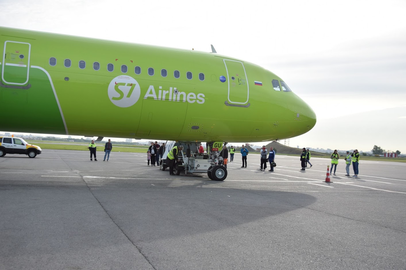 Самолет новосибирск сеул. S7 Airlines самый большой самолет.