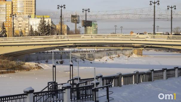 Снегопад накроет Омскую область на всю неделю