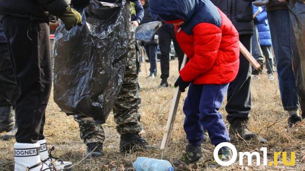 В Омске объявлены даты общегородских субботников