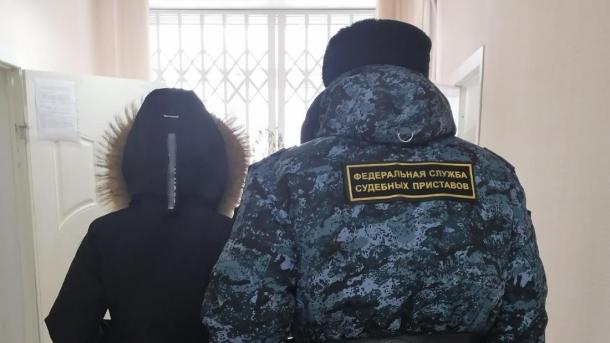 По следам Буратино: в Новосибирске женщина-должница попыталась скрыться через потайную дверь