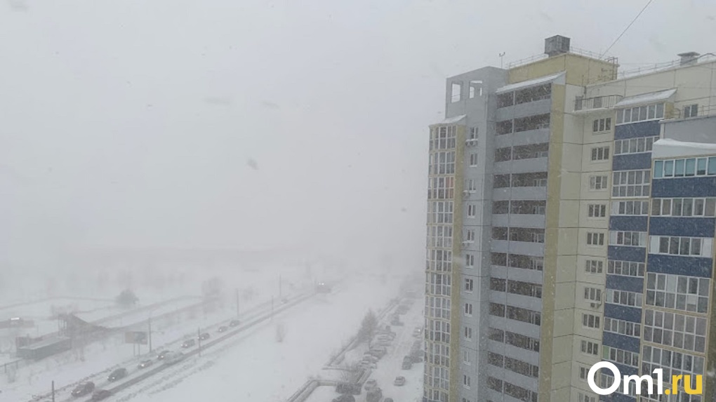 Рабочая неделя в Омске начнётся с тумана, гололёда и изморози