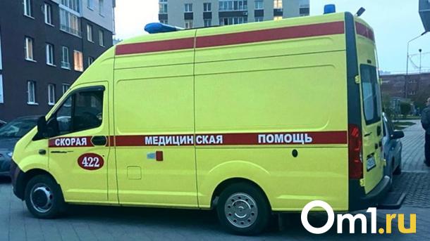 В Омске с пятого этажа выпала женщина