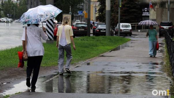 Грозы и сильный ветер: омичей ожидает дождливая неделя