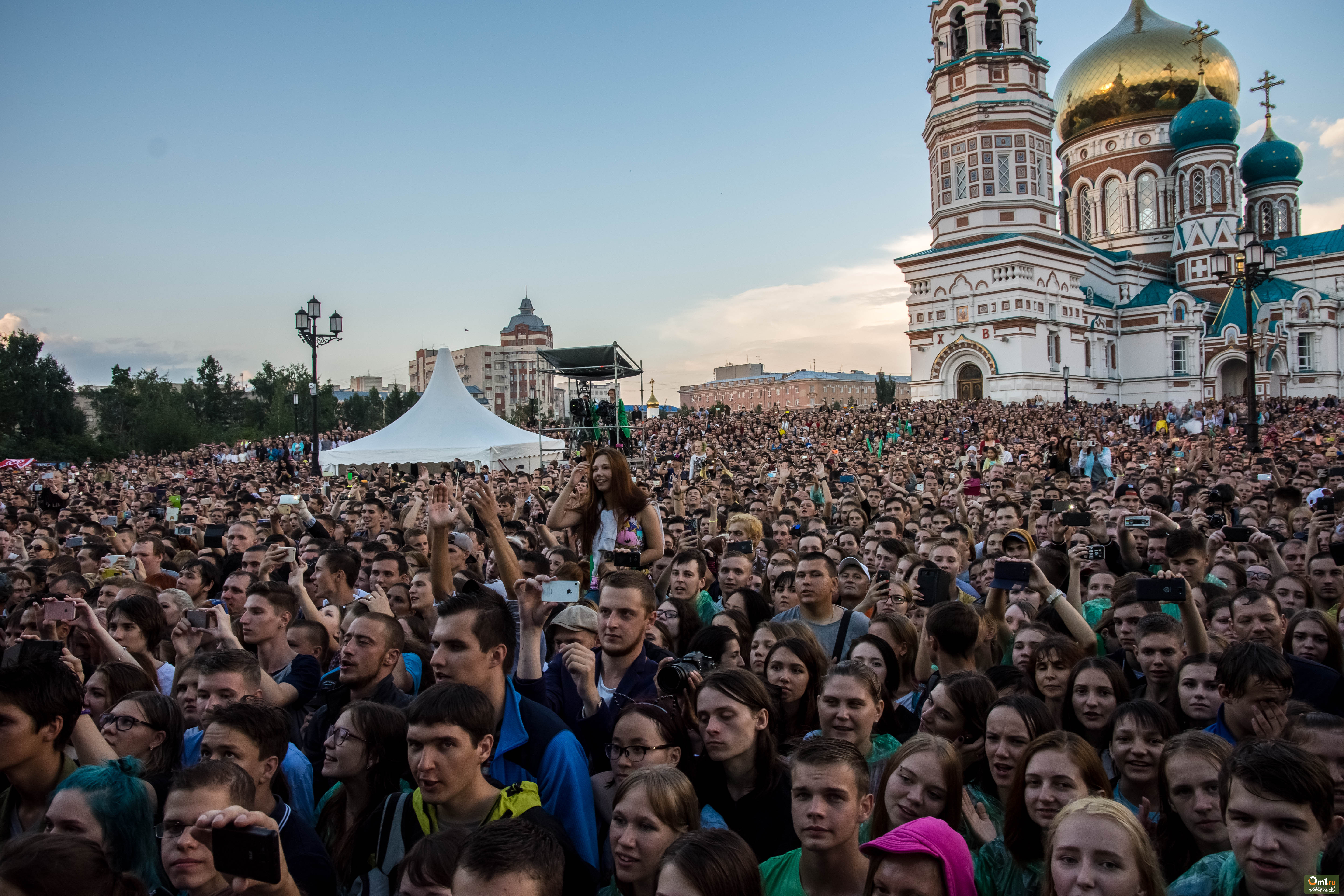 соборная площадь в омске