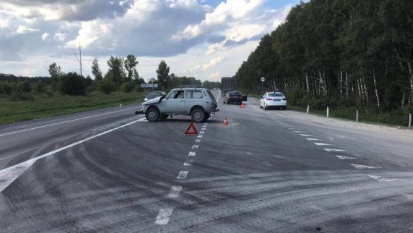 Два ребенка пострадали в ДТП под Новосибирском