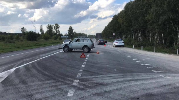 Два ребенка пострадали в ДТП под Новосибирском