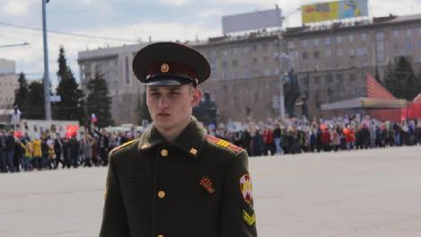 Стало известно, где будут репетировать парад к Дню Победы в Новосибирске