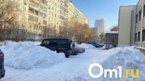 Новосибирск избавляется от «машин-подснежников» во дворах