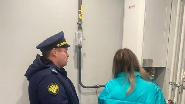 Омичке, которая является супругой погибшего участника СВО, обеспечили газоснабжение