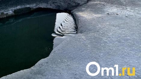 Вода подошла к домам: в посёлке под Омском серьёзная коммунальная авария