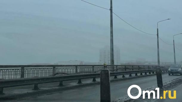 В Омск пришли три дня туманов и дожди