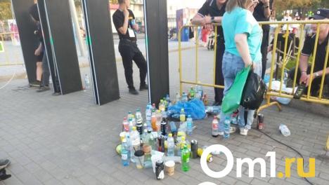 Омский парк заполонило мусором после концертов Хабиба и Гагариной