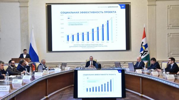 Совет по инвестициям Новосибирской области поддержал создание новых предприятий