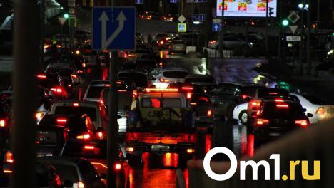 Омск сковали семибалльные пробки