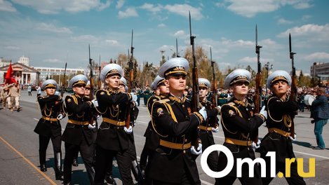 В Омске из-за торжественного построения войск к 9 мая изменится схема движения