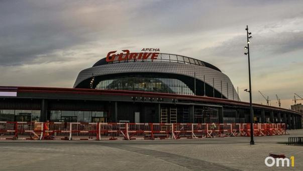К омской «G-Drive Арене» съедутся пожарные, чтобы спасти людей