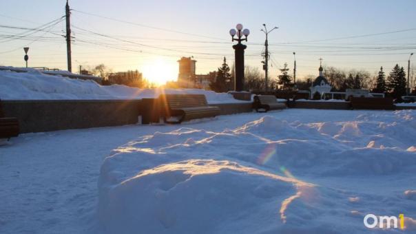 Аномальные морозы до -36 идут на Омск