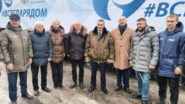 Союзмаш и Ростех передали 80 тонн продовольствия Курской области