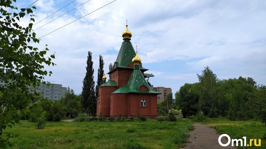 Новую церковь в омском сквере подключат к отоплению за полмиллиона рублей