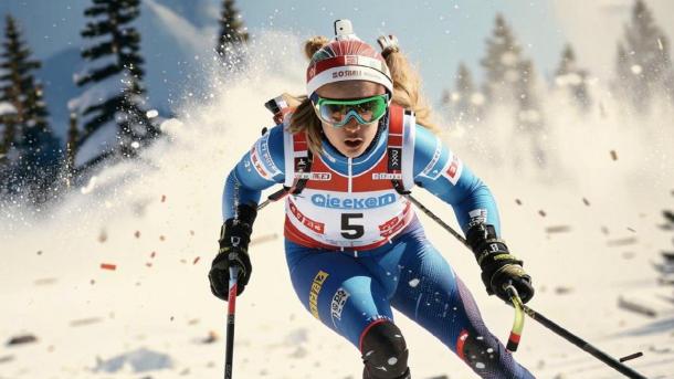 4 медали на всероссийских соревнованиях взяли новосибирские биатлонисты