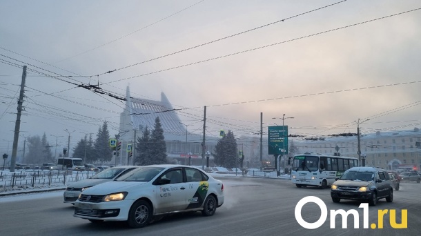 Гололёд, метель и мокрый снег. Омск попал в зону опасного шторма