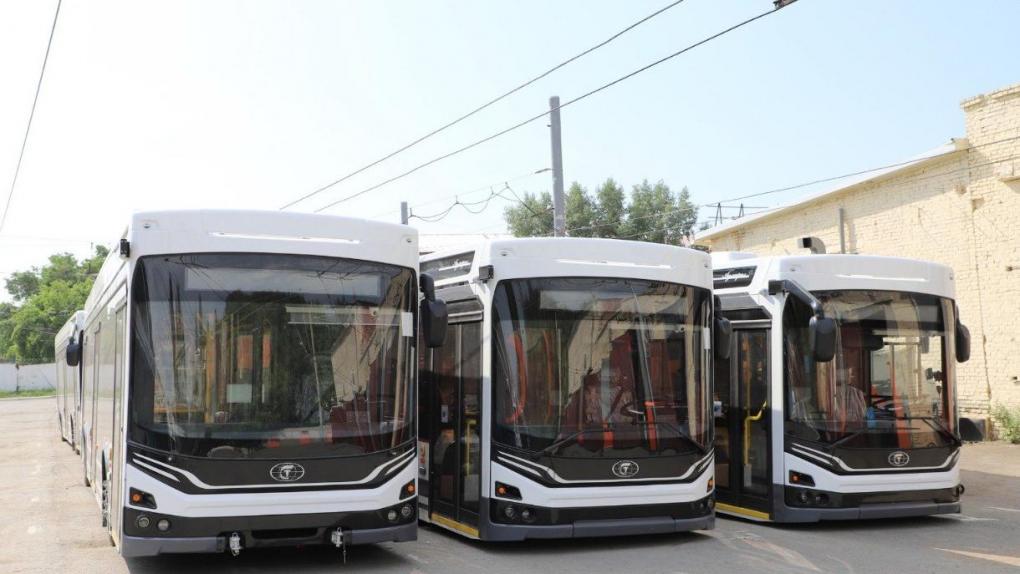 В Омске выйдут на маршруты ещё девять троллейбусов «Адмирал»