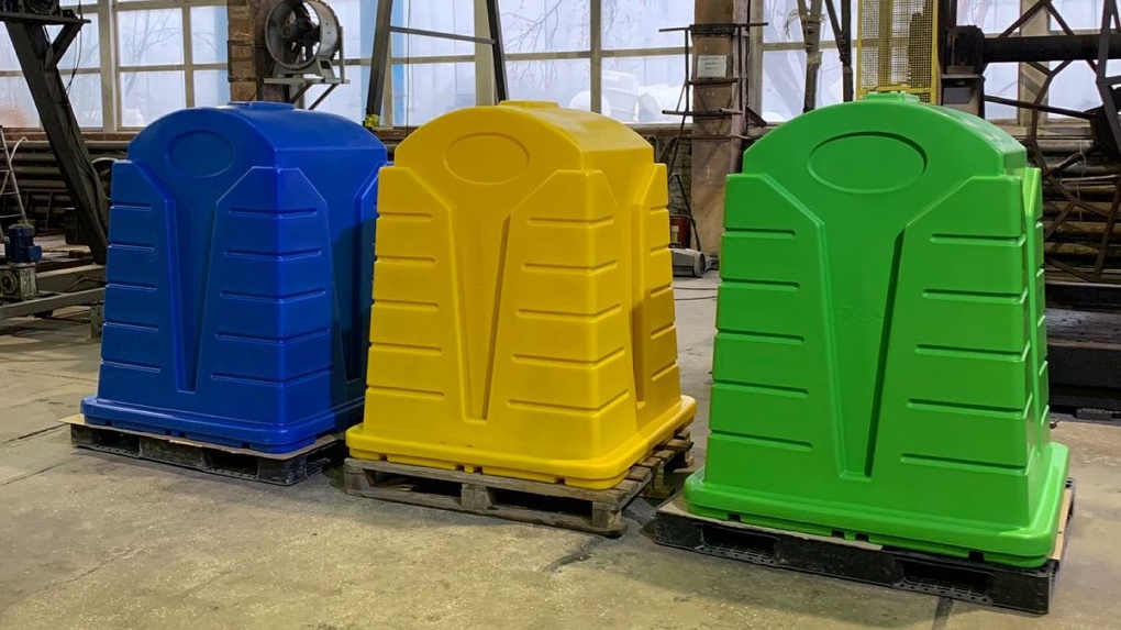 В Новосибирске появятся контейнеры для мусора в виде колокольчика