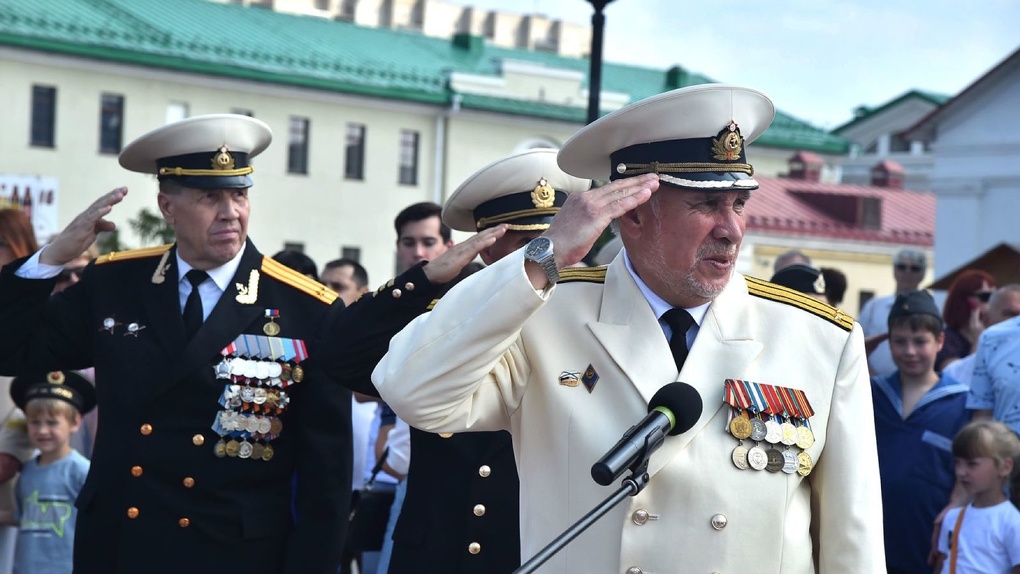 В Омске отметили День Военно-морского флота