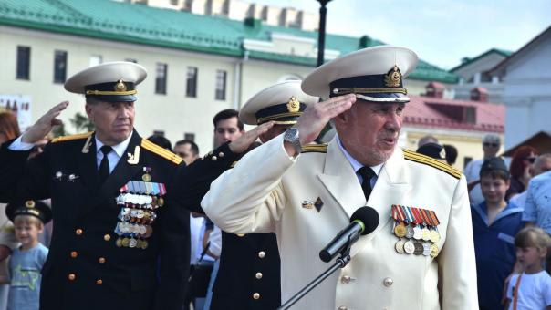В Омске отметили День Военно-Морского Флота