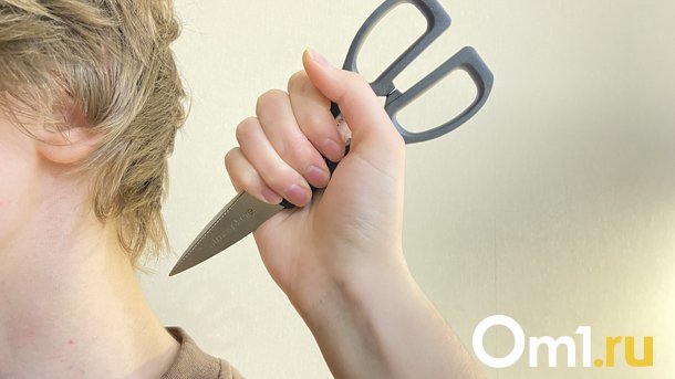 Целилась в шею: в Новосибирске 24-летняя девушка напала на возлюбленного с ножницами