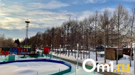 Омичей призывают быть осторожными в парке имени 30-летия ВЛКСМ
