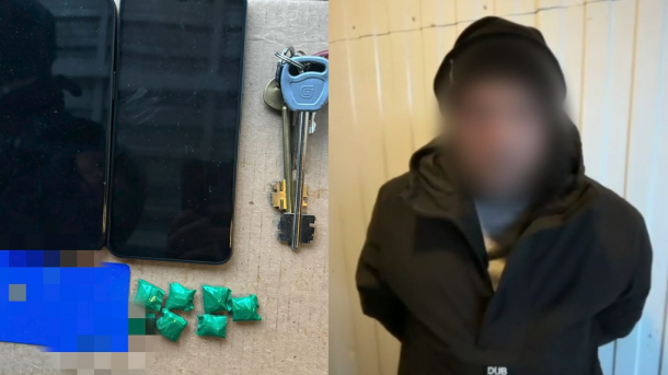 Более ста граммов наркотиков изъяли у новосибирца в Калининском районе