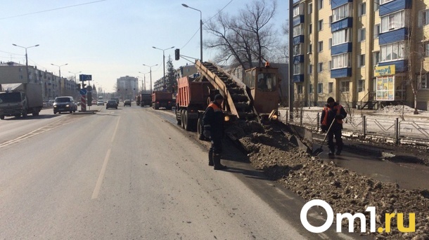 Омские дороги активно готовят к приходу весны