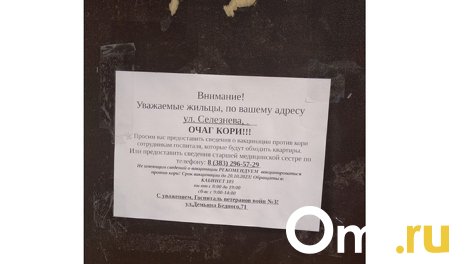 «Пугающая ситуация»: очаг кори выявили в одном из жилых домов в Новосибирске