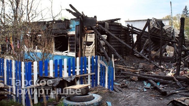 Омская семья осталась без крыши над головой из-за газового баллона