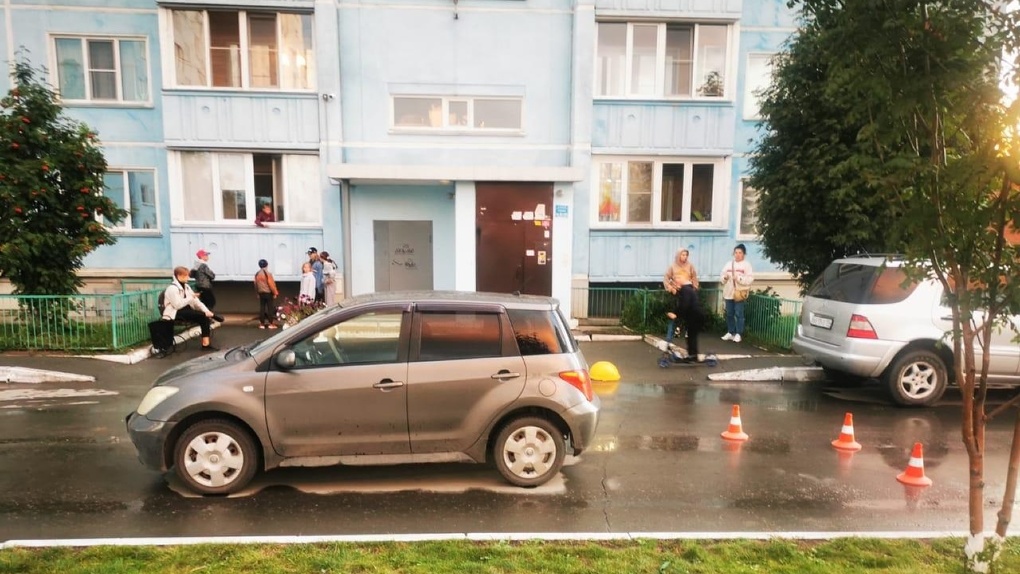8-летний ребёнок попал под колёса иномарки в Новосибирске