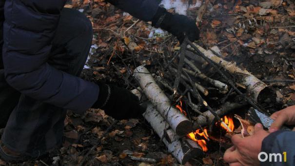 Омича оштрафовали на 40 тысяч за шашлык в неправильном месте