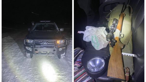 В Новосибирской области поймали браконьера с тушами косуль