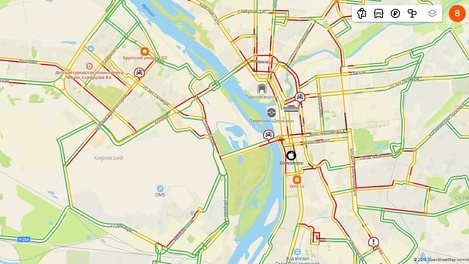 Пробки 8 баллов и 39 аварий за сутки: омские водители оказались в ловушке непогоды