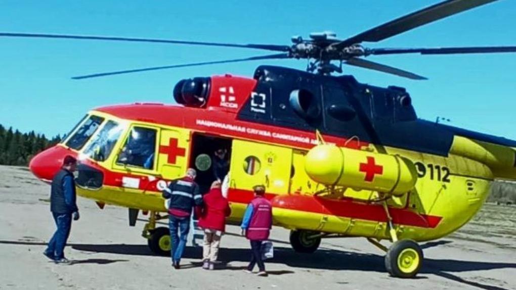 Омичей эвакуируют из зоны паводка медицинскими вертолётами