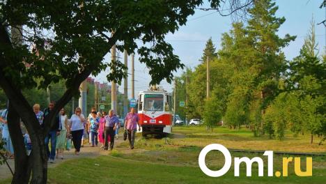 В Омске на два дня изменят маршруты трёх трамваев