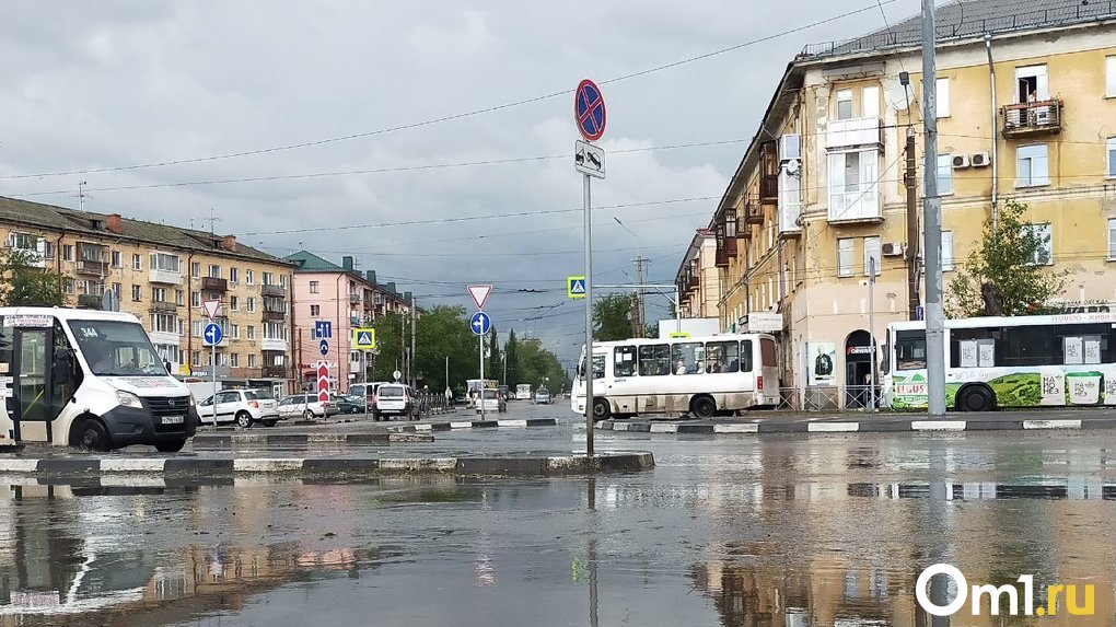 После адской жары в Омске ждут крупный град и тропический ливень