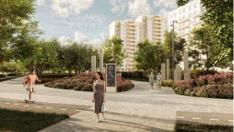 Появились подробности благоустройства нового парка на омском Левобережье