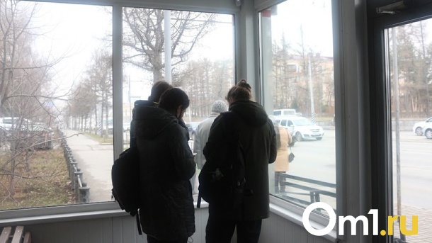 Ещё одна тёплая остановка в Омске подверглась нападению